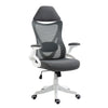 Office Chair Desk Chair Mesh Back Game Swivel Chair with Flip-up Armrest Chair