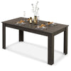 Modern Kitchen & Dining Room Table for 8 Rectangular 160cm Table