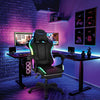 Gaming Chair with RGB LED illuminat Ergonomic Computer Chair Swivel Office Chair
