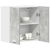 Kitchen Wall Cabinet Concrete Grey 60x31x60 cm Engineered Wood vidaXL