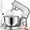 1500W Electric Stand Mixer 10-Speed Compact Food Mixer with 4.5L Steel Bowl