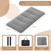 190 x 120 x 10cm Japanese Floor Mattress Futon Mattress Roll up Mattress-Grey