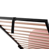 Kids Velvet Single Bed 90x190cm with Hydraulic Storage for Small Bedrooms, Pink