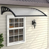 Door Canopy Awning Shelter Front Back Porch Outdoor Shade Patio Roof Rain Covers