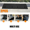2 x Duty Kerb Ramp Curb Ramps Heavy Driveway Threshold Ramps Rubber Dock Garage
