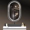 Illuminated Bathroom Mirror with LED Lights Wall Mounted Demister Touch Sensor