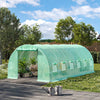 Walk in Polytunnel Greenhouse Outdoor Grow Warm House Planter Tent 6 x 3 x 2 m