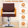 Salon Barber Chair 360° Swivel Seat with Footrest Tattoo Hairdressing Chair NEW