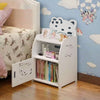 Kids Bedside Table Unit Childrens Bedroom Nightstand Storage Cupboard Bookshelf
