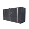 Metal Steel Garden Shed Outdoor Bike Storage House Tools Shed Put 2-3 bikes