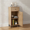 Wooden Bathroom Cupboard Storage Organizer Sofa Side Table Cabinet with Drawer