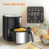 5L Air Fryer Low Fat Oil Free Healthy LED Display Cooker Frying Ovens Timer