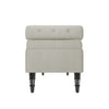 Modern Linen Storage Bench Ottoman Footstool for Entryway Living Room Bedroom UK