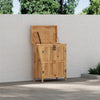 Wooden Outdoor Garden Cabinet Utility Storage Tools Shelf BoxShed Pent Roof Box