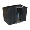Metal Garden Shed 6 X 8 FT Garden Storage Vents Grey STATELY STORE