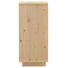 Sideboards 2 pcs 32x34x75 Solid Wood Pine P1U0