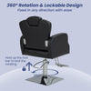 Hydraulic Barber Chair Salon Chair Height Adjustable 360° Swivel Hair Salon