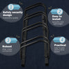 4 Bike Rack Bicycle Storage Rack Home Garage Bicycle Parking Stand Floor