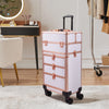Rolling 5 in 1 Makeup Trolley Beauty Trolley Case w/Drawers Hairdressing Case