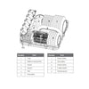 Table Top Dishwasher Mini 6 Place Settings 55cm - Silver