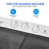 4.5KG/8.5KG Portable Washing Machine Compact Mini Laundry Washer Spin Dryer Dorm