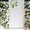 Gold Arched Door Metal Wedding Flower Balloon Stand Backdrop Decor Free Standing