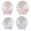 Round Makeup Storage Box Desktop Cosmetic Organizer Drawer Holder Tidy Case Bag