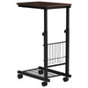 Over Bed Chair Table Hospital Overbed Mobile Height Adjustable Laptop Tray Stand