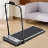 1-6km/h Walking Pad with Incline and Handle Bar with Remote Control for Home