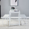 Rectangle Dining Tables for 2-4 Small Space, Wooden Kitchen Table Home/Office