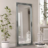 Mirror Large Full Length Wall Leaner Antique Vintage Silver Mirror 150cm x 61cm