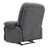 LEATHER/VELVET MANUAL ADJUSTABLE RECLINER ARMCHAIR LOUNGE CHAIR RECLINING GAMING