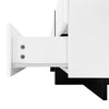 Modern TV Stand with 3 Doors and 2 Drawers Storage Cabinet Unit for Living Room