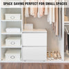 Bathroom Bedroom Cabinet Shelf Cupboard Storage Unit Free Standing Floor Wall