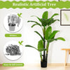 150 CM Artificial Bird of Paradise Plant Fake Tropical Palm Tree Home Decor