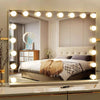 18 LED Bulb Hollywood Makeup Mirror Large Tabletop Wall Mirror with USB