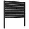 Lechnical Bed Headboard Black 96x4x100 Solid Wood Pine,Headboard for Y2M2