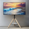 Heavy Easel TV Floor Stand 40-75" Screen Studio TV Tripod Adjustable Floor Stand