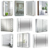 LED Bathroom Mirror Cabinet With Shaver Socket Storage/Demister/Sensor Switch