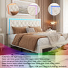Upholstered Bed With 2 Drawers Storage Bed Frame Double for Adults, Teenagers