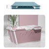 Folding Bathtub Water Tub Adult Children Kids Spa Soaking Sauna SPA Bath Tub Lid