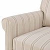 Dusk Sicily Linen Stripe 2 Seater Sofa RRP £699