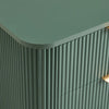 Dusk Hattie 2 Drawer Bedside Table in Dark Green RRP £399