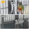 174cm Playtop Parrot Cage Large Metal Bird Cage w/Rolling for Canaries Cockatiel