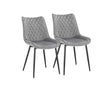 Chairs Set of 2 pcs Kitchen Counter Chairs Lounge Leisure Living Room Corner