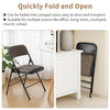 1pcs Black Folding Chair Foldable Computer Party Meeting Room Home Office Chairs