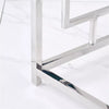 Set of 3 Glass Nesting Coffee Tables Stacking End Side Tables for Living Room