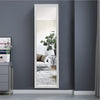 1.2M Long Wall Mount Bedroom Hallway Living Room Full Length Mirror Resin Framed