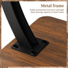 C-Shaped Compact Sofa Side End Table Coffee Laptop Table Living Room Bedroom UK