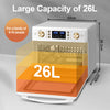 Air Oven 26L Low Fat Healthy Cooker Air Fryer Oil Free 360° Hot Air Circulation